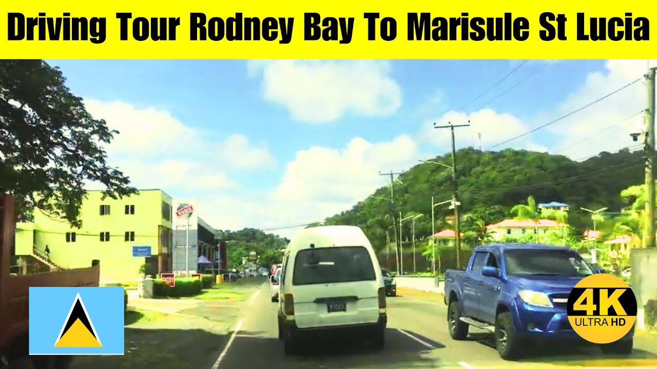 Driving Tour From Rodney Bay to Courts Marisule - Saint Lucia Caribbean