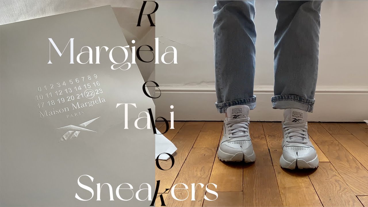 (𝘌𝘯𝘨 + 𝘒𝘙) Reebok x Maison Margiela Tabi grey sneakers : Unboxing, On-feet, Review