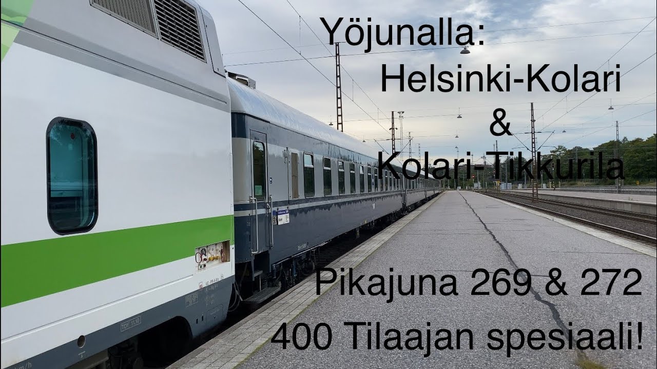 Yöjunareissu Kolariin