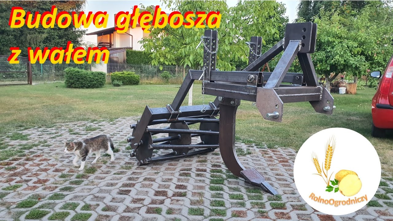 Budowa głębosza z wałem rurowym do Zetora 25330/Ursusa C-330 - Zwiastun