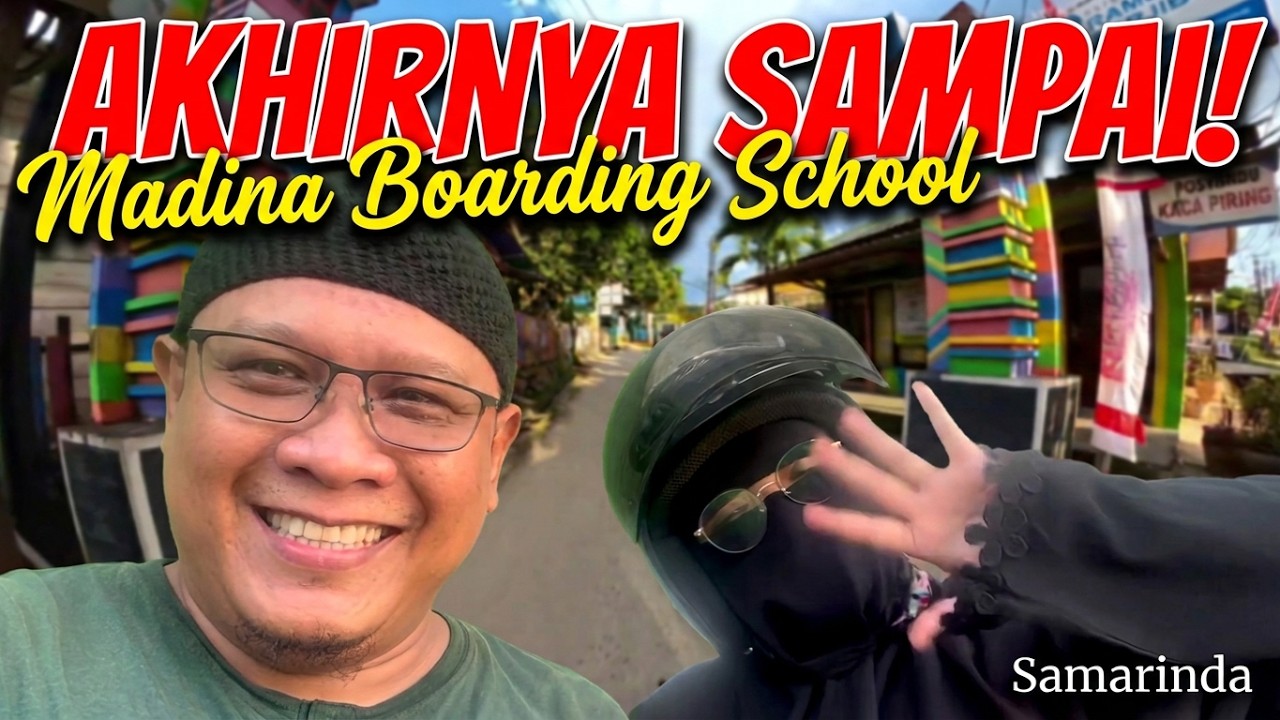 Jalan2 Ke pondok #jalanjalan #samarinda #motovlog #insta360 #insta360vlog #pondokpesantren