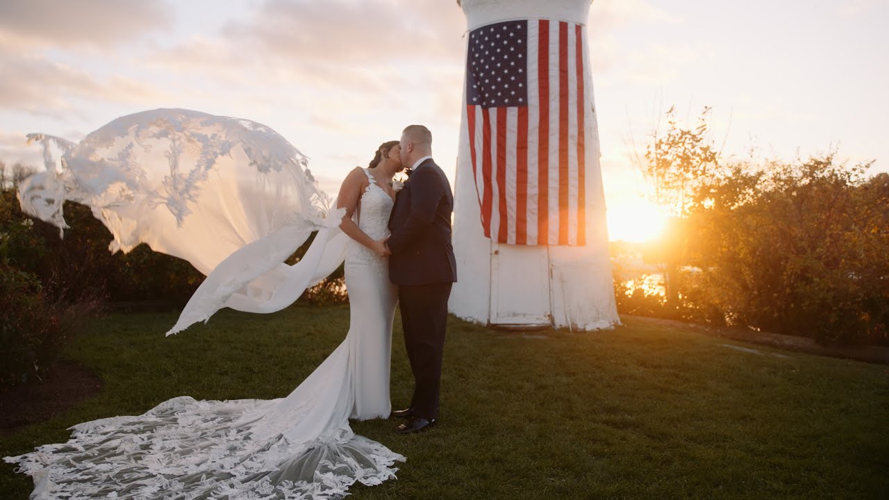 Coastal Maine Wedding at Nonantum Resort &bull; Gianna & Greg