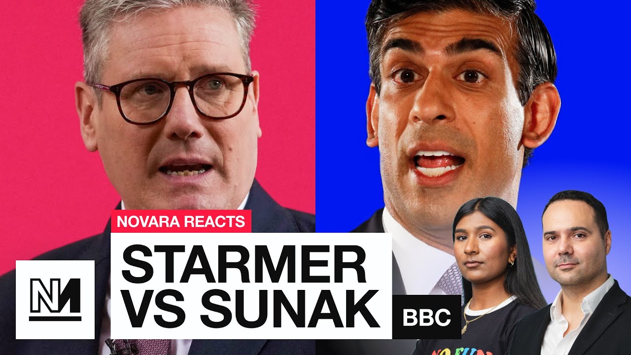 Novara REACTS To BBC's Sunak vs Starmer Election Debate