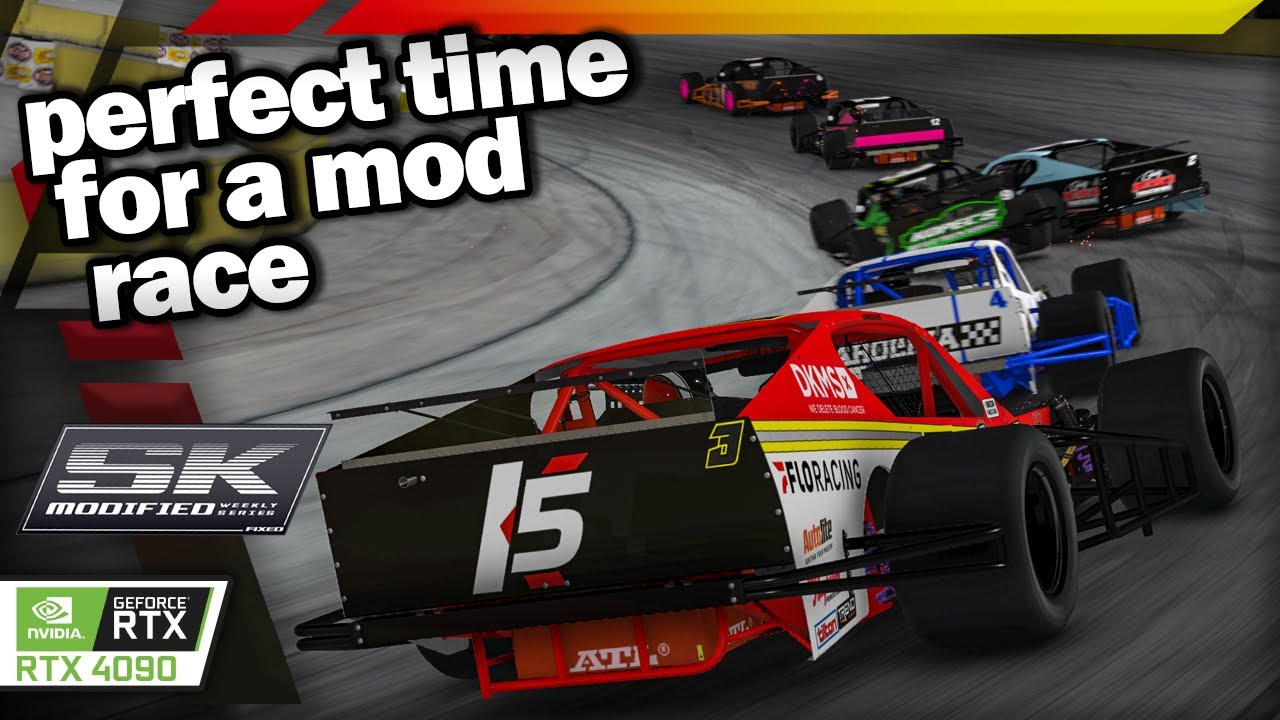 SK Modifieds - Southern National - iRacing Oval Gameplay