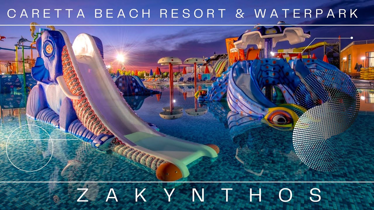Caretta Beach Resort & WaterPark  Walk Around | Kalamaki Zakynthos | Greece