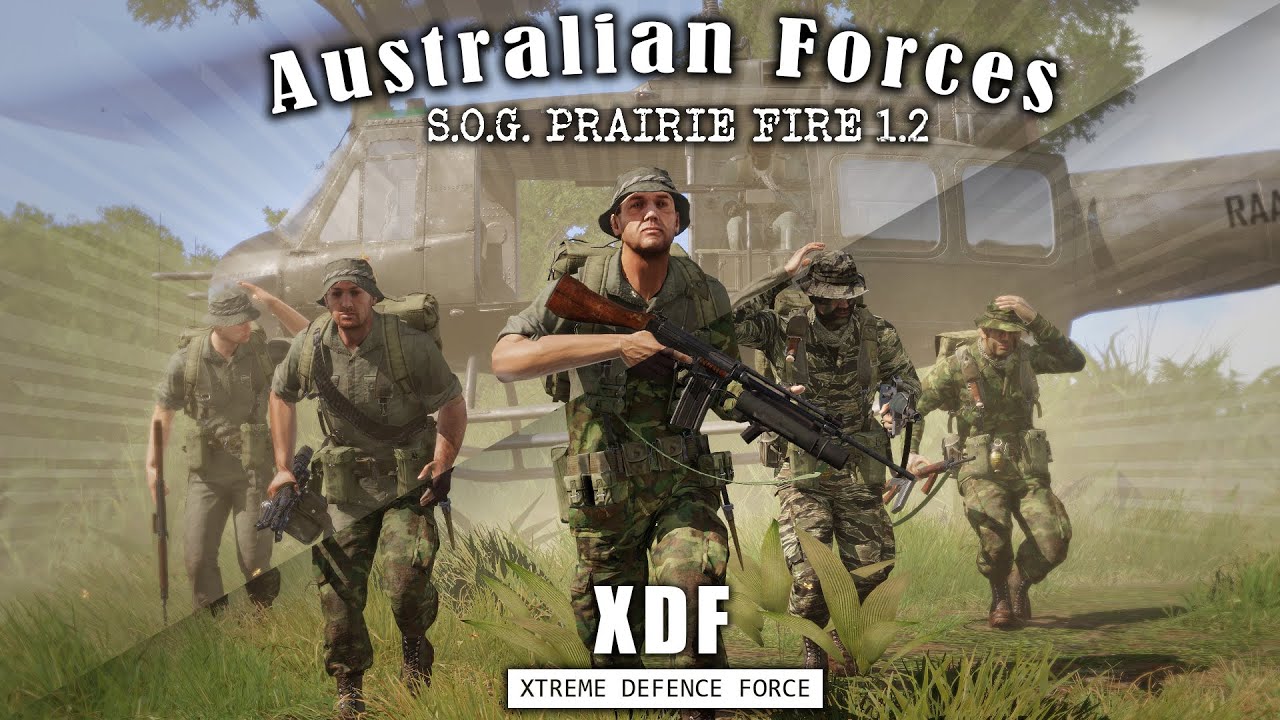 Arma 3 - Australian forces - SOG Prairie Fire 1.2 update