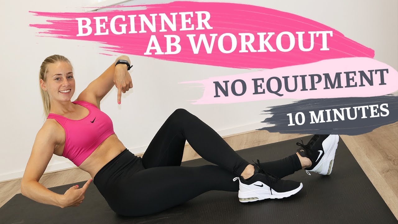 Beginner Ab Workout || 10 Minutes || No Equipment
