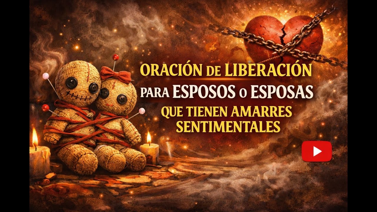 ORACIÓN DE LIBERACIÓN PARA ESPOSOS O ESPOSASCON AMARRES SENTIMENTALES