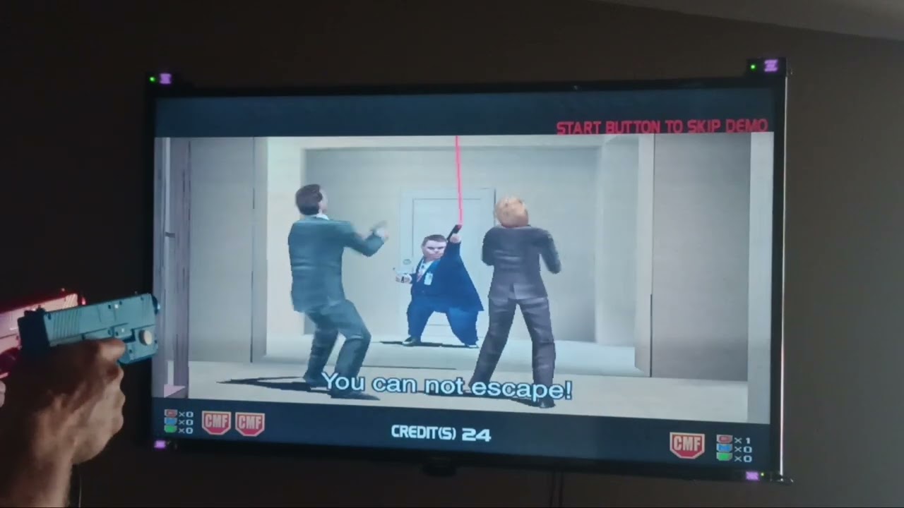 Confidential mission dual shooter arcade 