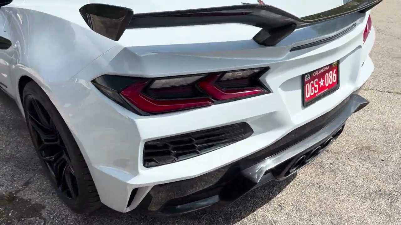 2024 CORVETTE Z06 COUPE 3LZ Z07 22,606 miles FOR SALE $130,000