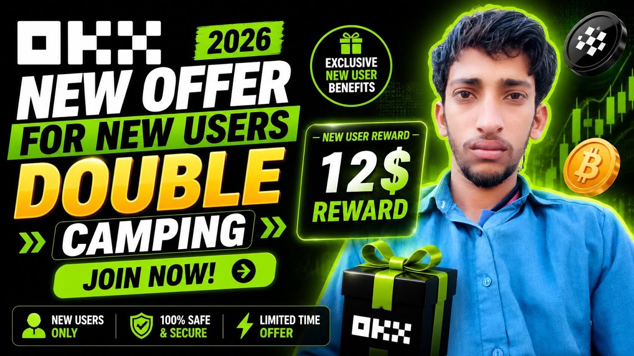 How to get OKX $12 Signup Bonus in 2 Minutes! 🔥 | How to Earn Money From Crypto #video 