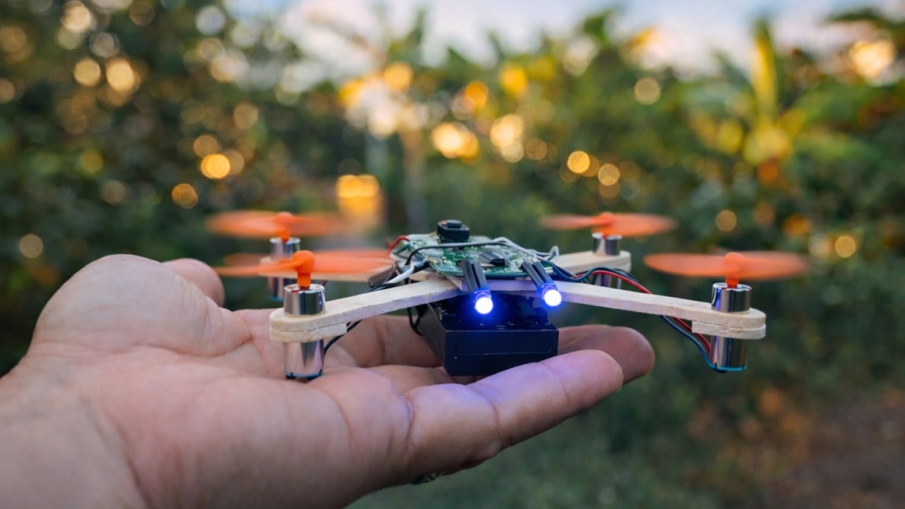 🚁 Building a DIY Drone from Scratch - Will It Fly