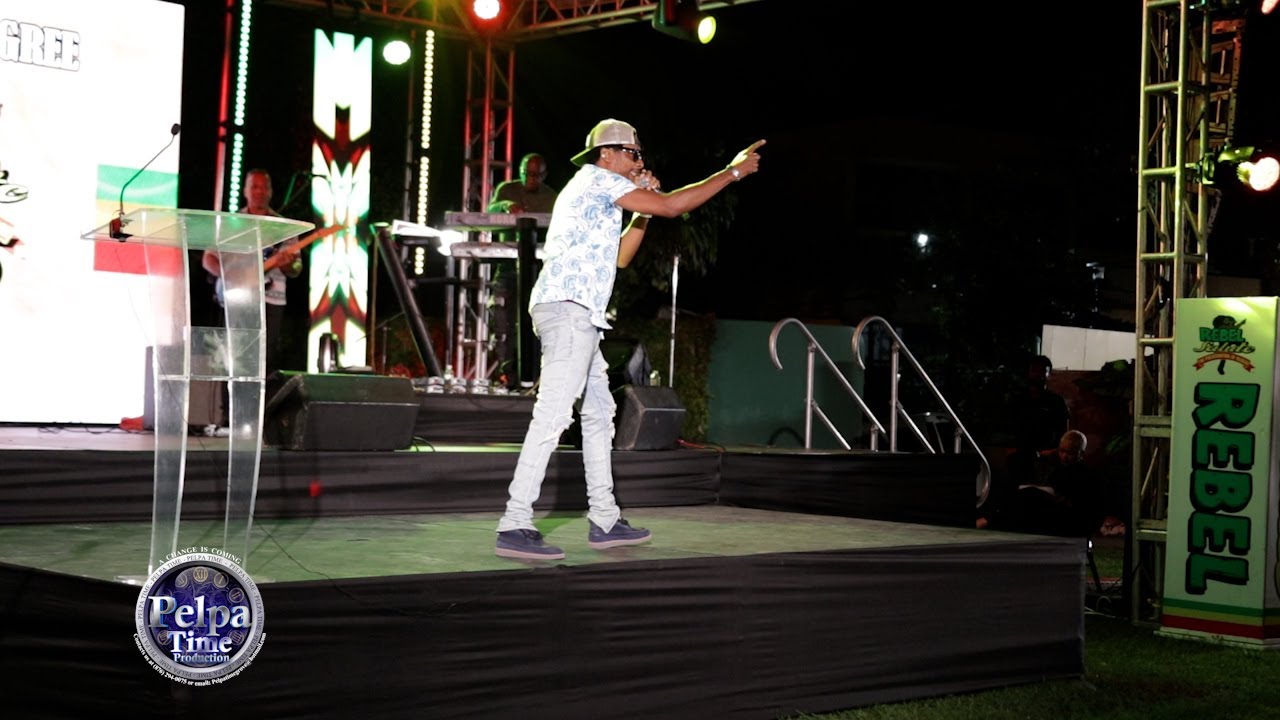 GENERAL DEGREE come out strong with his hit songs AT REBEL SALUTE MEDIA LAUNCH