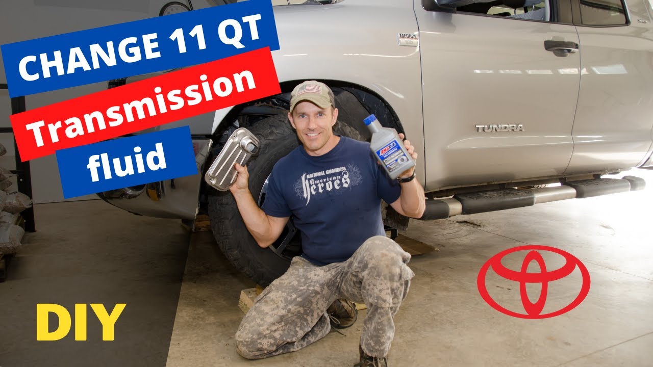 How to change transmission fluid on 4.7 Tundra