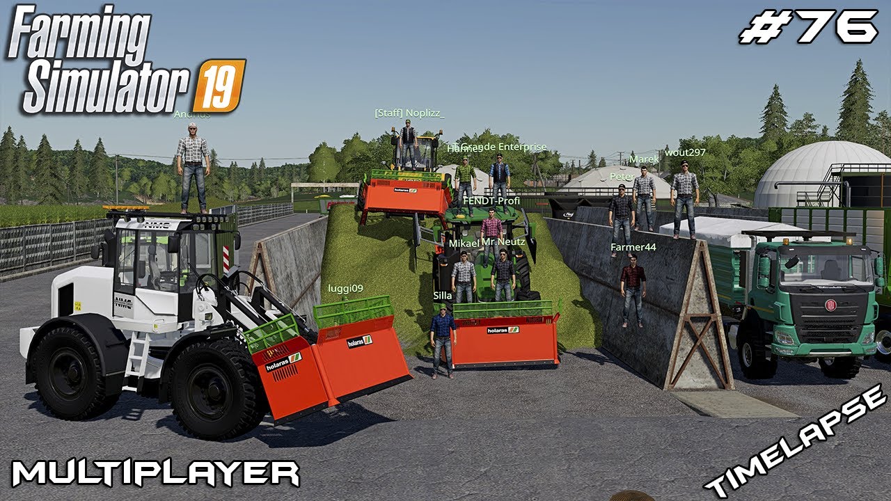 3.000.000L corn silage harvest | Sosnovka | Multiplayer Farming Simulator 19 | Episode 76
