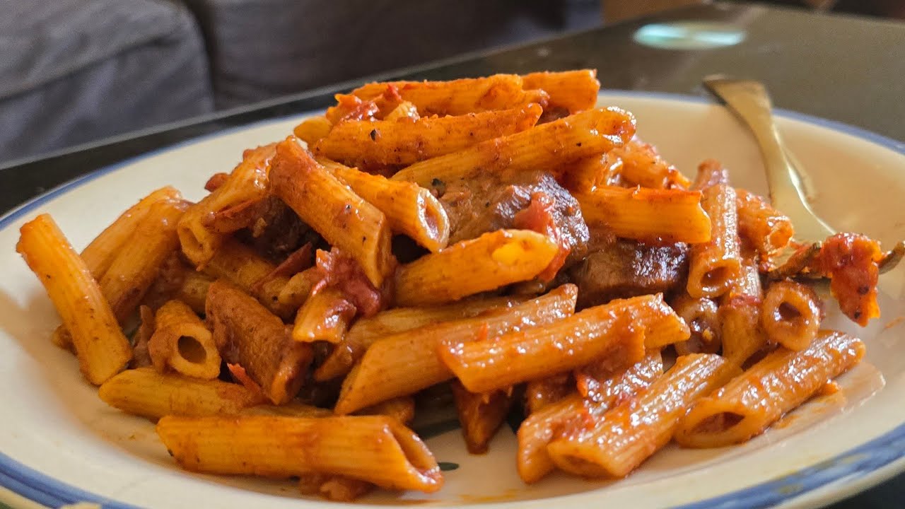 Meaty Penne Pasta ○||○ HOW TO MAKE SAVORY PENNE PASTA