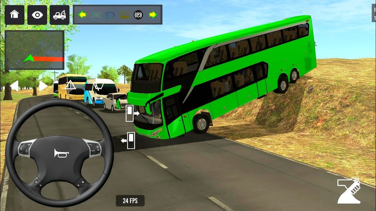 Euro Coach Bus Simulator Indonesia Gameplay | Realistic Bus Driving & Passenger Transport Mission