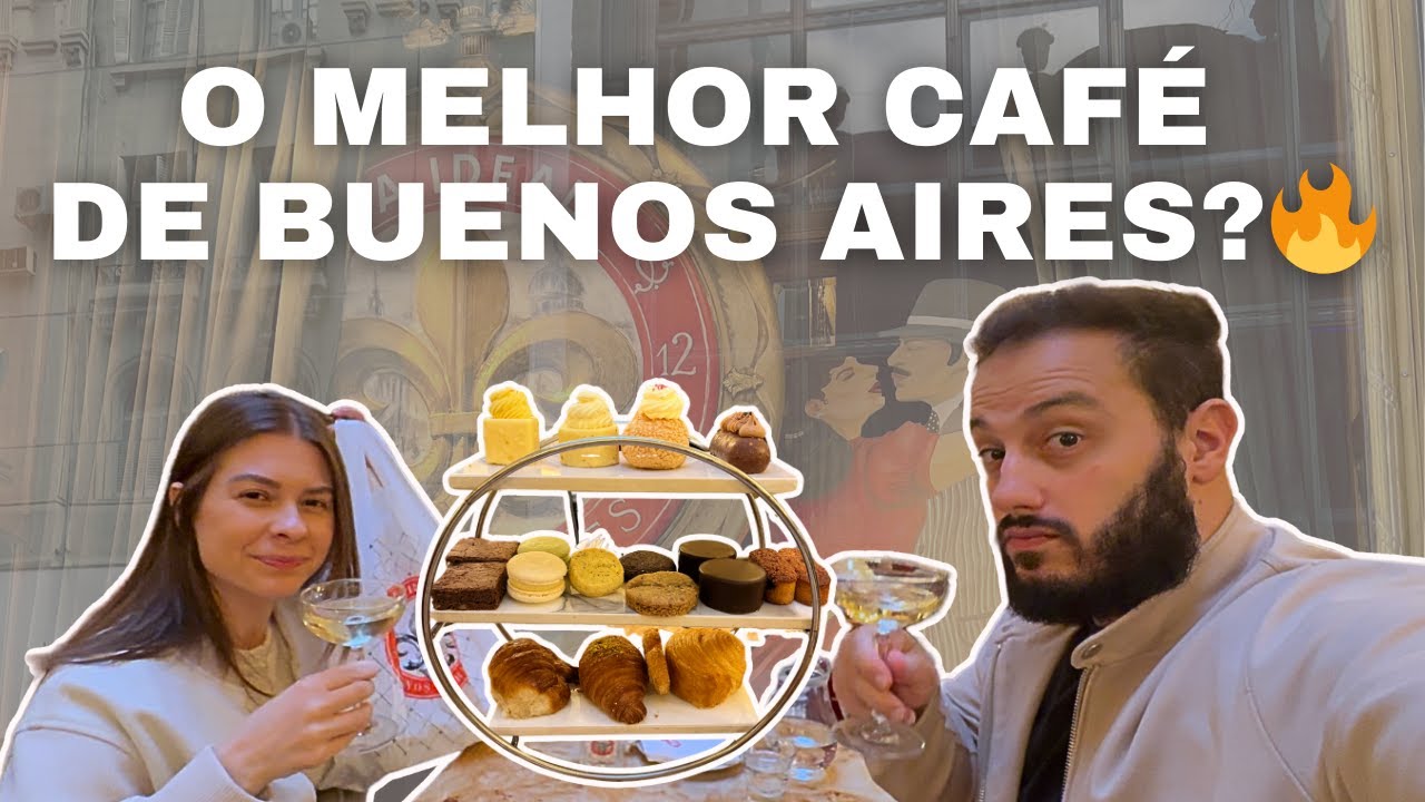 O MELHOR BRUNCH em Buenos Aires? Descubra um café histórico incrível! ☕✨