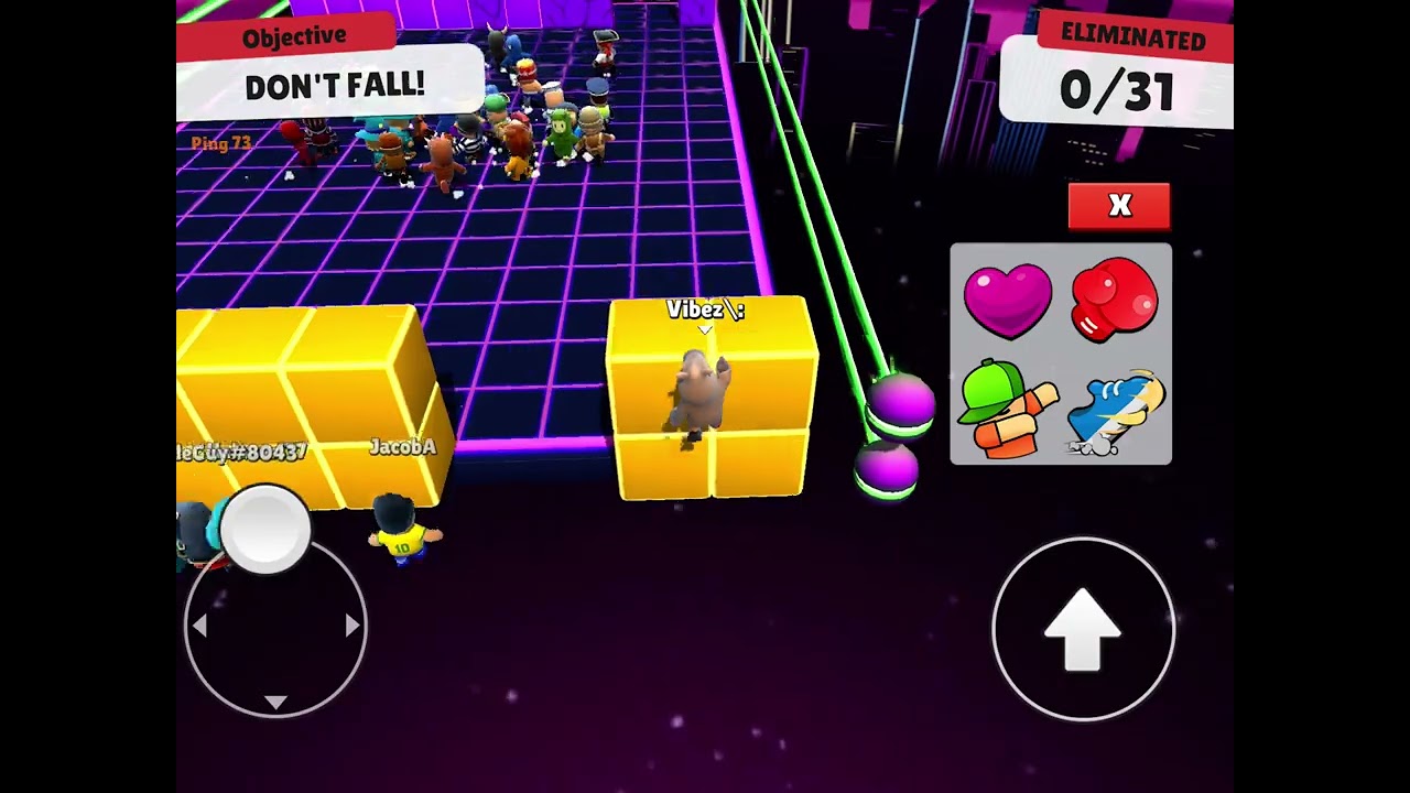 Trying the block dash jump strat till I get it