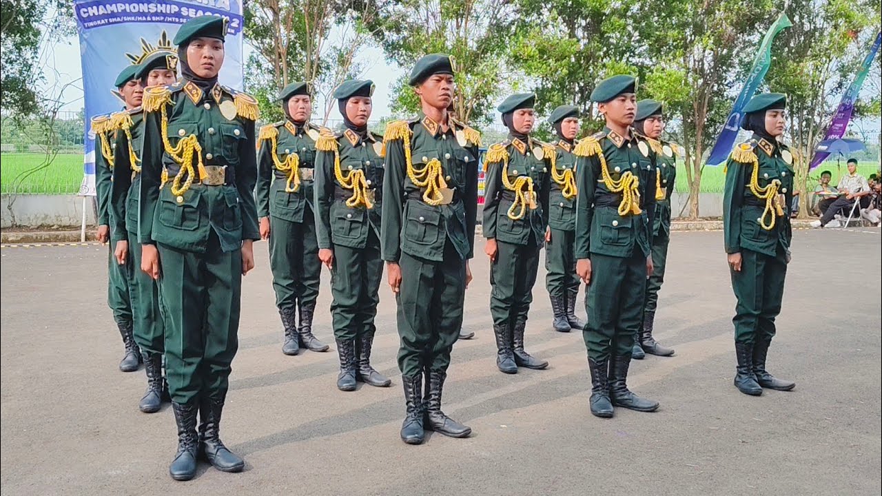 JUARA UMUM + UTAMA 1 PASKIBRA SMPN 2 CIPUNAGARA B LKBB GIWANGKARA 2