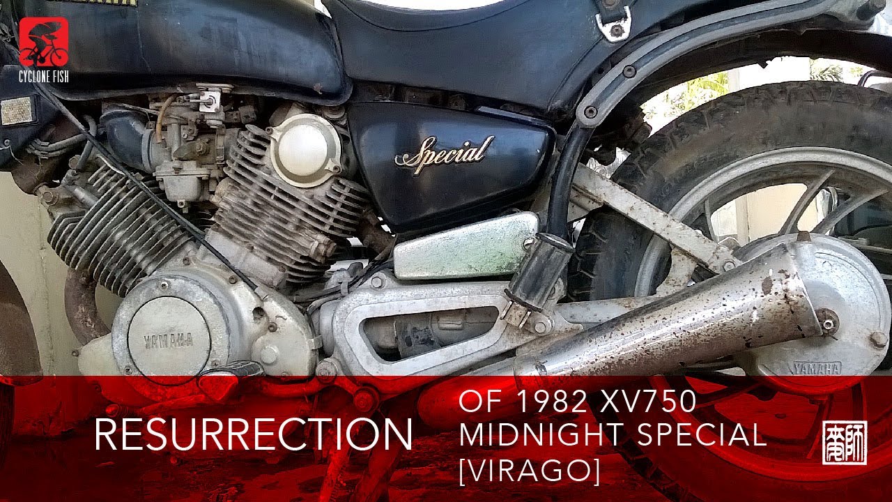 Resurrection of 1982 XV750 [Virago] Part 1