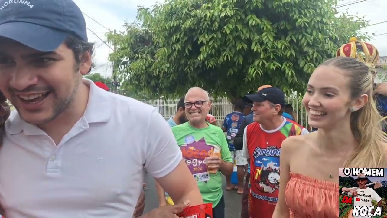 CARNAVAL 2026 NA CASA DO PREFEITO  EM #SANTANA DO #IPANEMA-AL DIA 15/02/2026