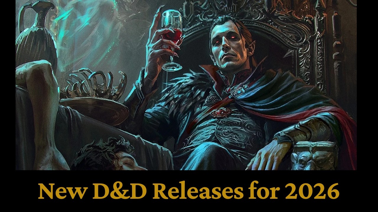 Будущее книг по D&D в 2026 году — восемь новых книг, которые стоит изучить.