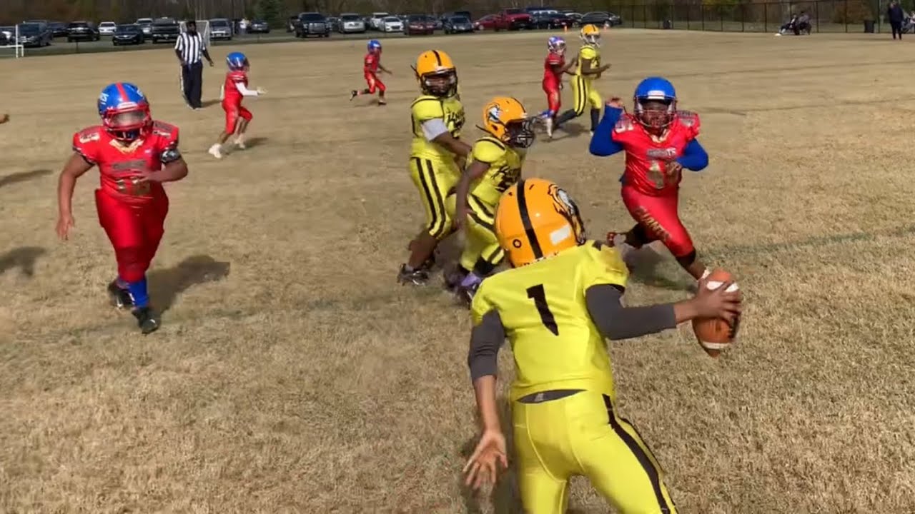 NC Giants vs Gastonia Knights 9U Youth Playoff Football 2020 🔥