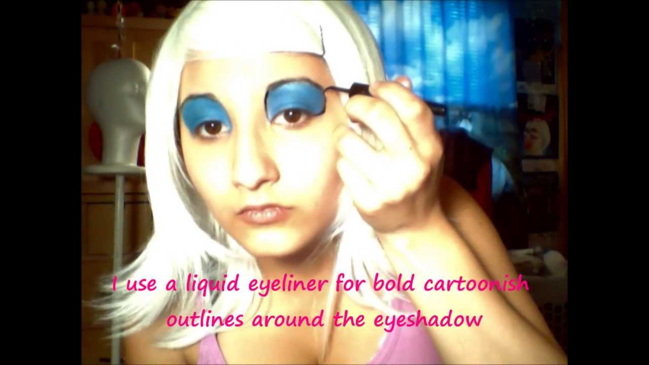 Rouge the Bat Cosplay Make Up