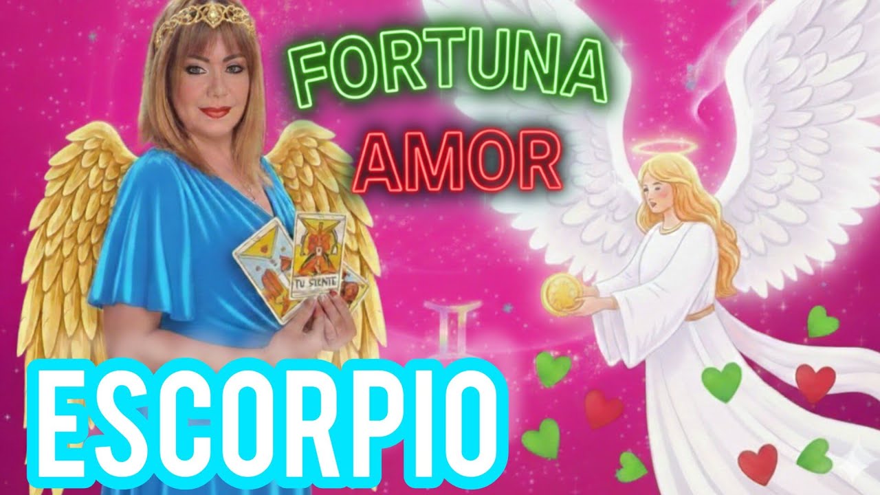 ESCORPIO ♏️ GANAS un PREMIO💰de CERO A MILLONARIO con UN AMOR BENDITO de DIOS VES UN ANGEL Y VISUALI