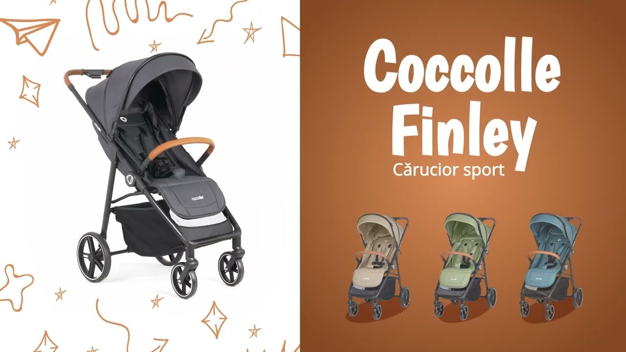 Prezentare Carucior sport Coccolle Finley - smart-baby.ro