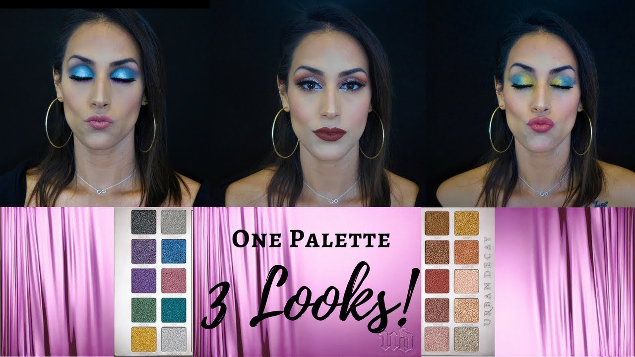 Urban Decay Heavy Metals Tutorial | 3 Looks 1 Palette