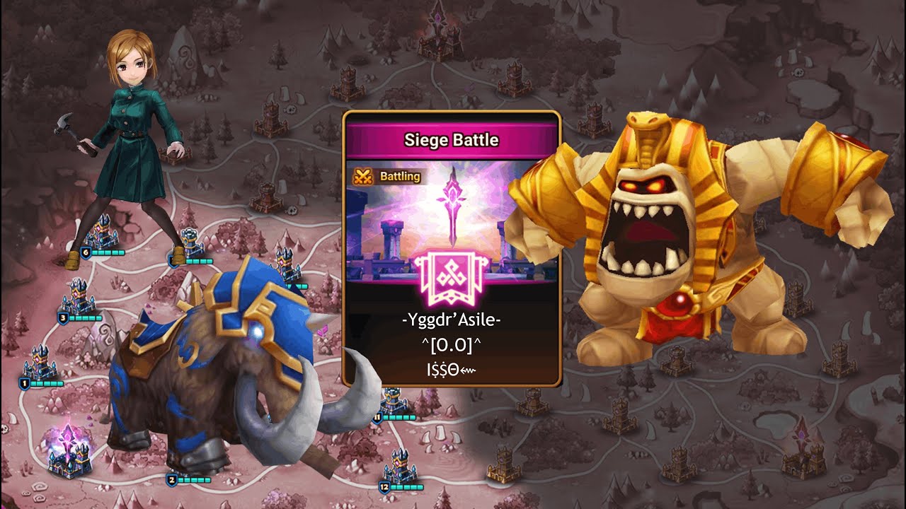 Une offense de 20 minutes qui ne compte pas... - Siege Battle vs ^[O.O]^ et IṨṨΘ⇜