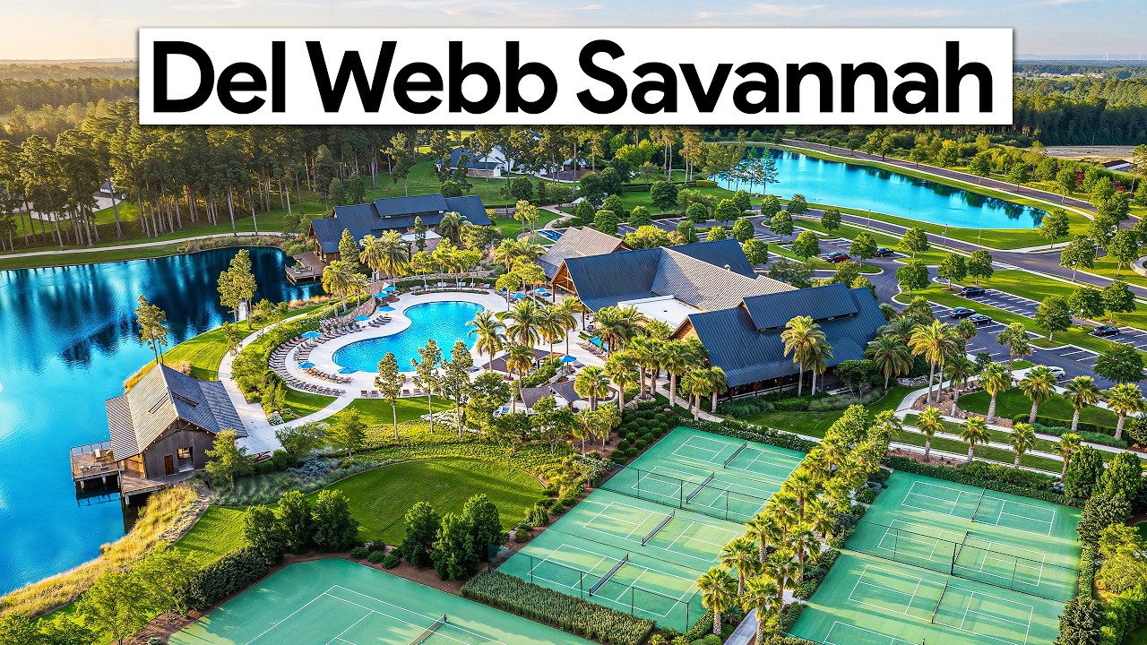 Inside The ONLY 55+ Community in Savannah GA (Full Tour)