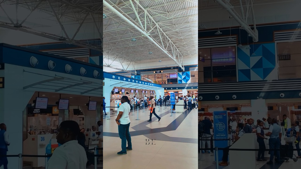 Inside Terminal 3, Kotoka International Airport 🇬🇭  #afrobeats #afrobeat #love #airport #amapiano