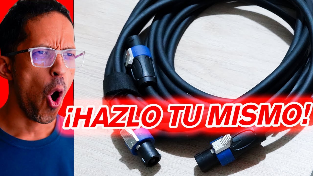 Cómo Hacer Cables SpeakON para Conectar Altavoces y Amplificadores  Paso a Paso #dj