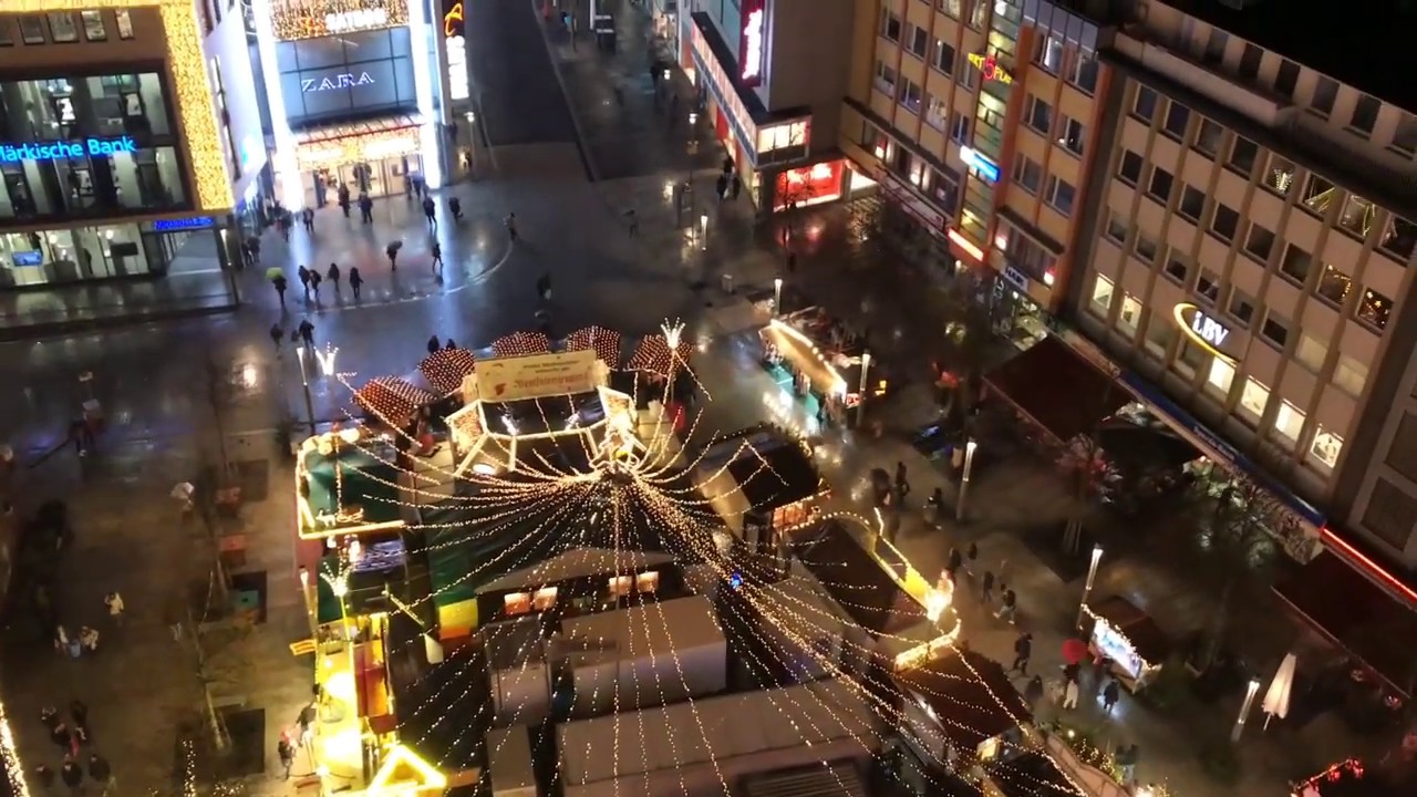 Riesenradfahrt auf dem Hagener Weihnachtsmarkt