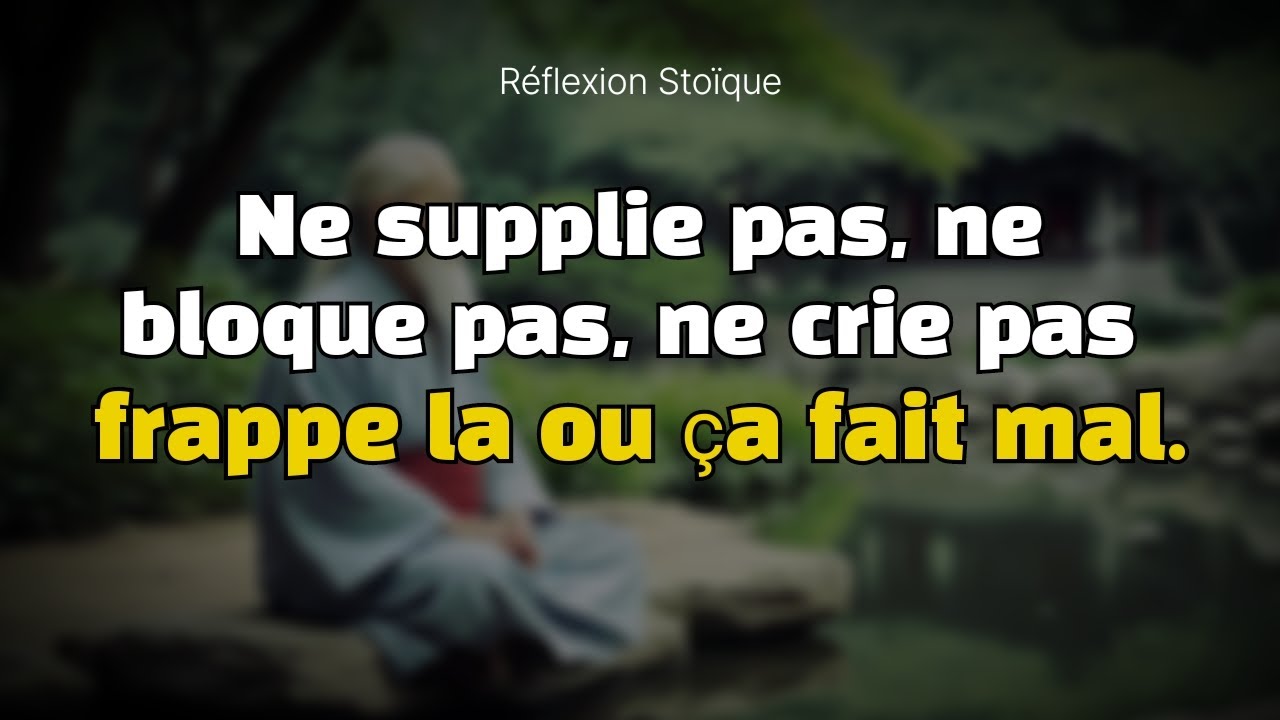La meilleure revanche contre ceux qui vous ont fait du mal.