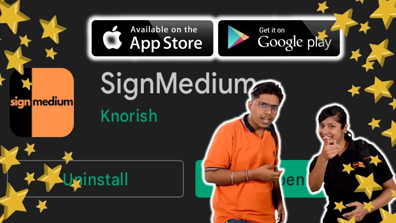 New App Launched by Sign Medium For Sign Medium Users.