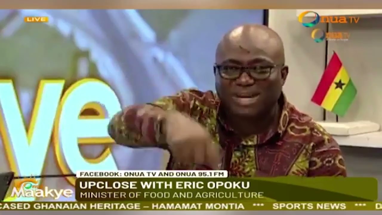“Past Governance and COCOBOD Debt Strain Cocoa Sector — Eric Opoku, Agric Minister”