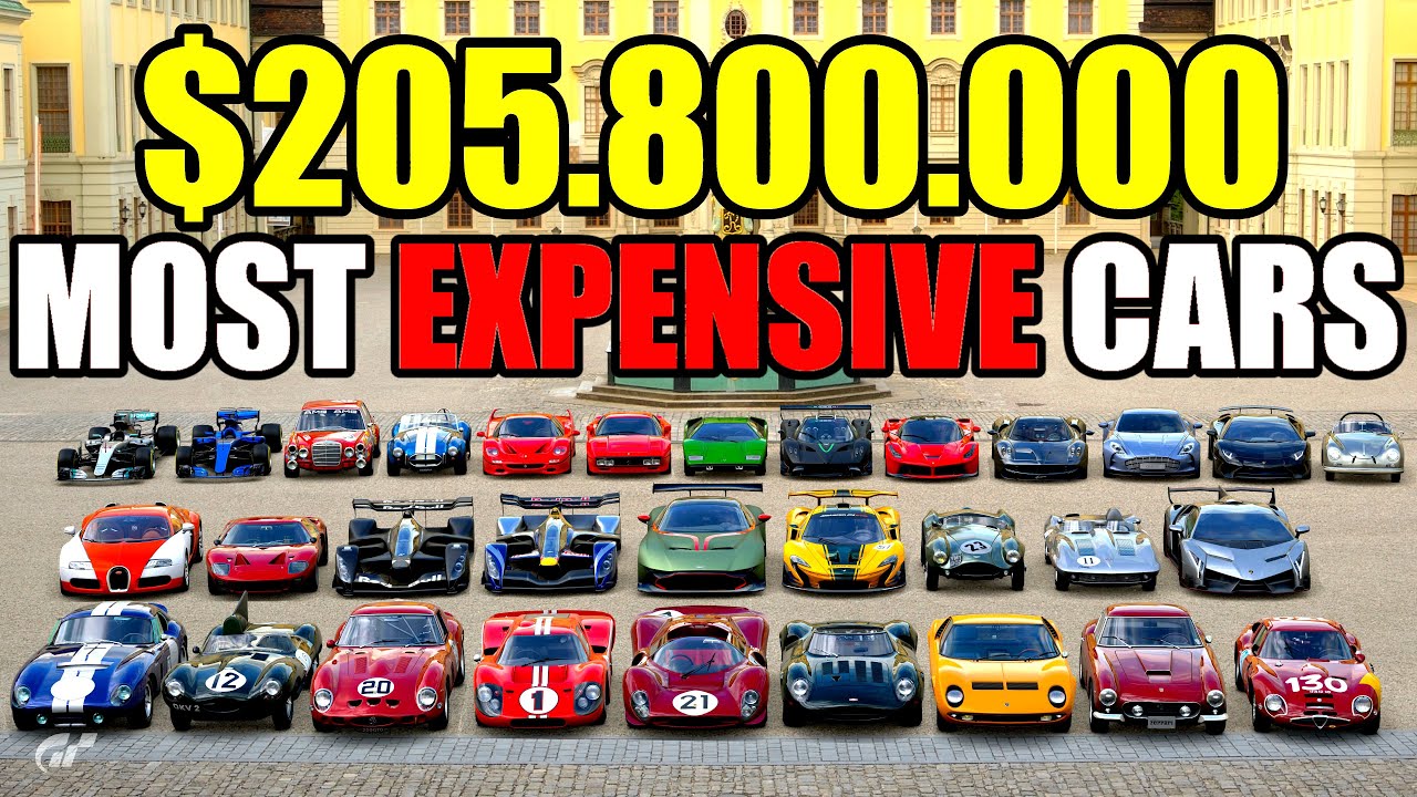 31 Most Expensive Cars In GT Sport