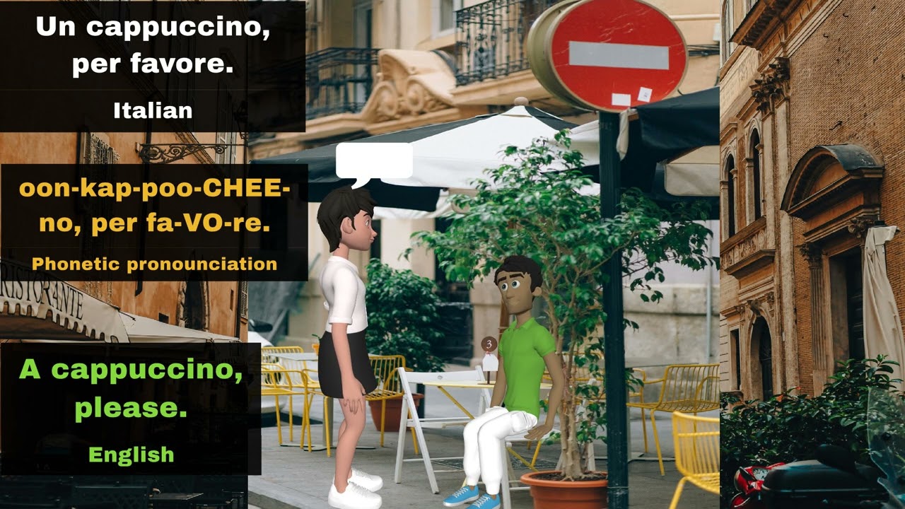 Learn Italian through a 21-day story adventure. Pick up your character and go.(Chapter 5)