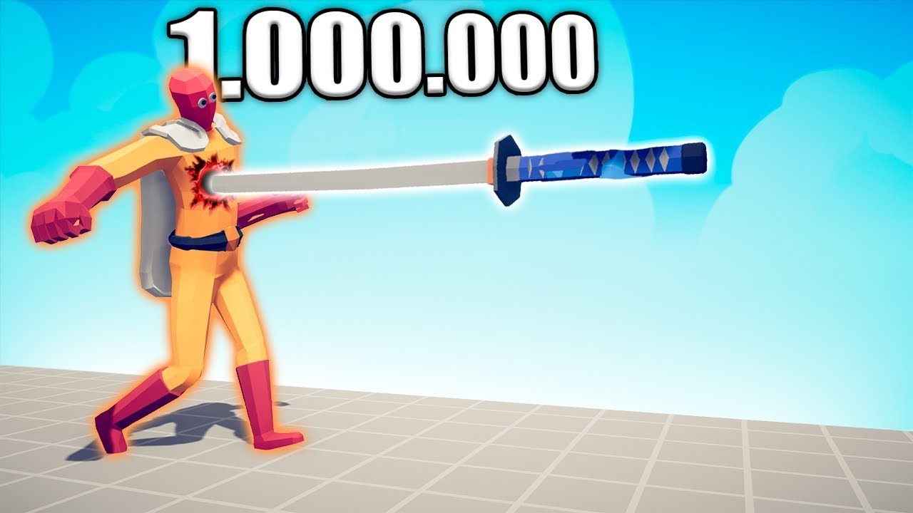 1.000.000 DAMAGE KATANA vs UNITS - TABS | Totally Accurate Battle Simulator 2024