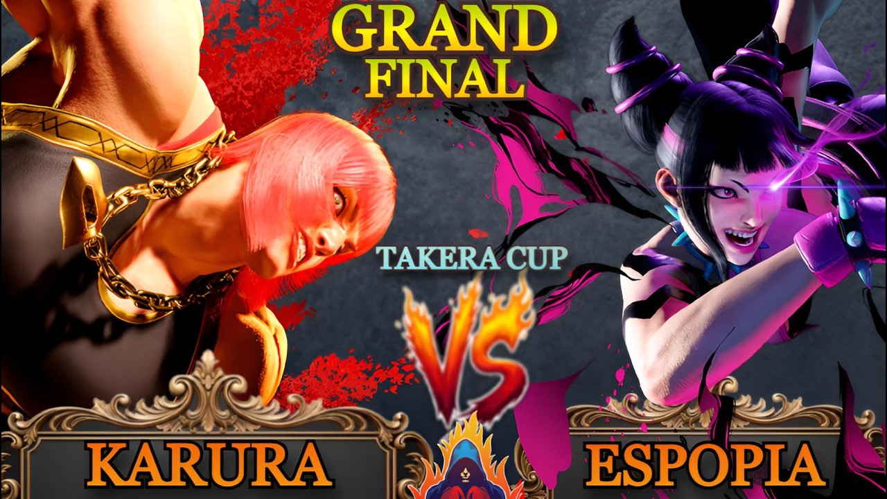 🔥Grand Final ▰ TAKERA CUP ▰ Karura (Marisa) Vs Nashi Espopia (Juri) ▰ High level