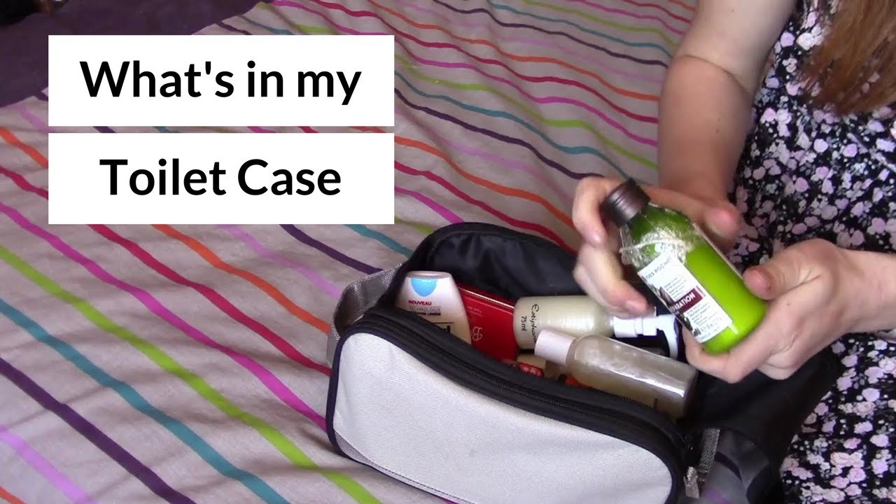 La trousse de toilette d'une TravelGirl !
