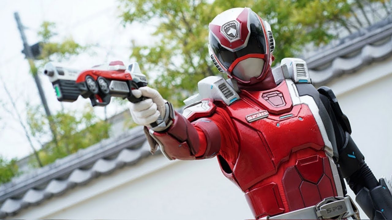 Dekaranger 20th - Fireball Booster [DekaRed Henshin & Finisher]