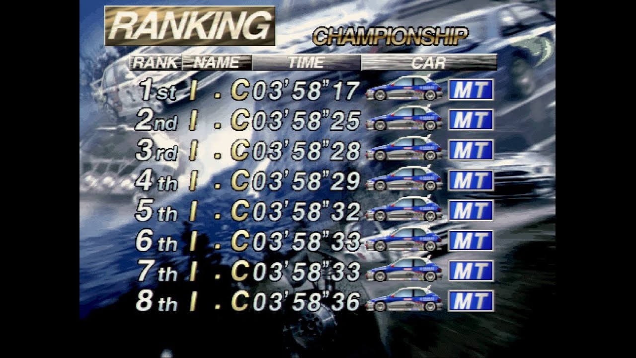[4K] Sega Rally 2 Championship run: 3'58