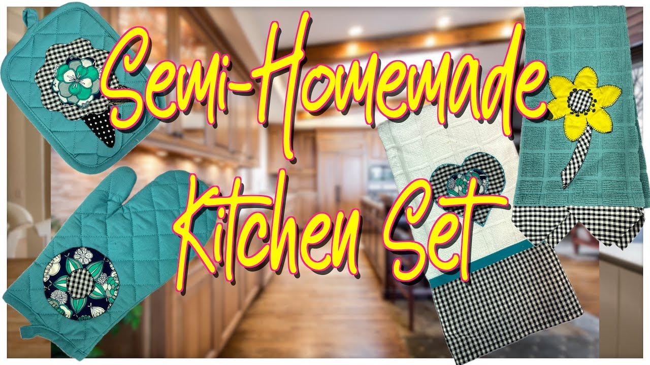 Semi-Homemade Kitchen Projects | The Sewing Room Channel