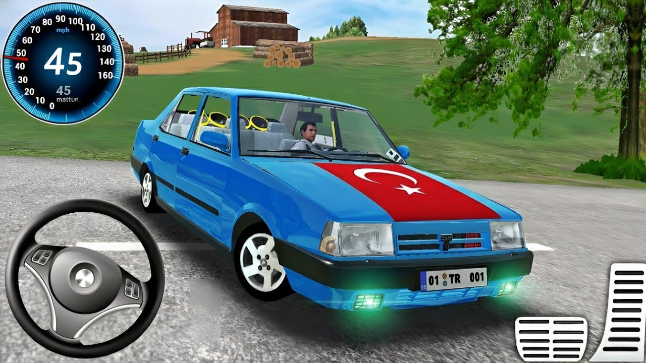Tofaş Doğan Arabası Sürüş Simülatör Oyunu  - Doğan Simülatör #96 - Android Gameplay