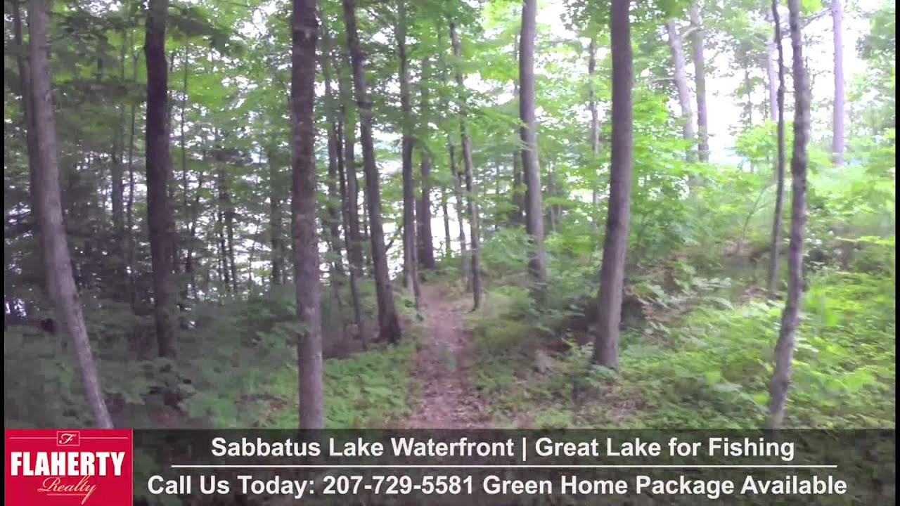 Sabattus Lakefront Property for Sale | Great Lake Fishing | Wales, Maine ML #1118100